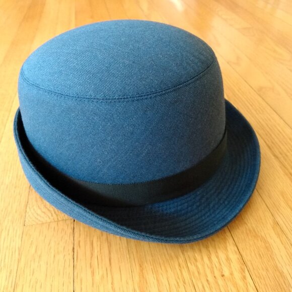 Vintage 80s Wool Air Force Hat: Women's Military Uniform, Size 21 1/2 - Picture 5 of 12